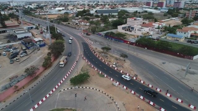 Tecnovia Angola begins the construction of the Reformulation of the Samba Node / Pedro de Castro Avenue Van-Dúnem Loy