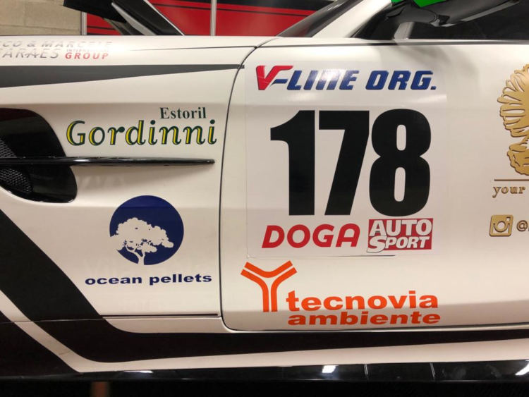 Tecnovia Ambiente and Ocean Pellets sponsor Portuguese driver Jose Monroy in the 2019 CER-GT Championship