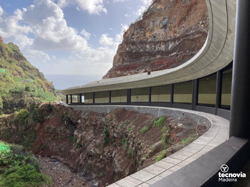 Inaugurada a ligação em túnel Estreito da Calheta -Jardim do Mar da Estrada Regional ER223