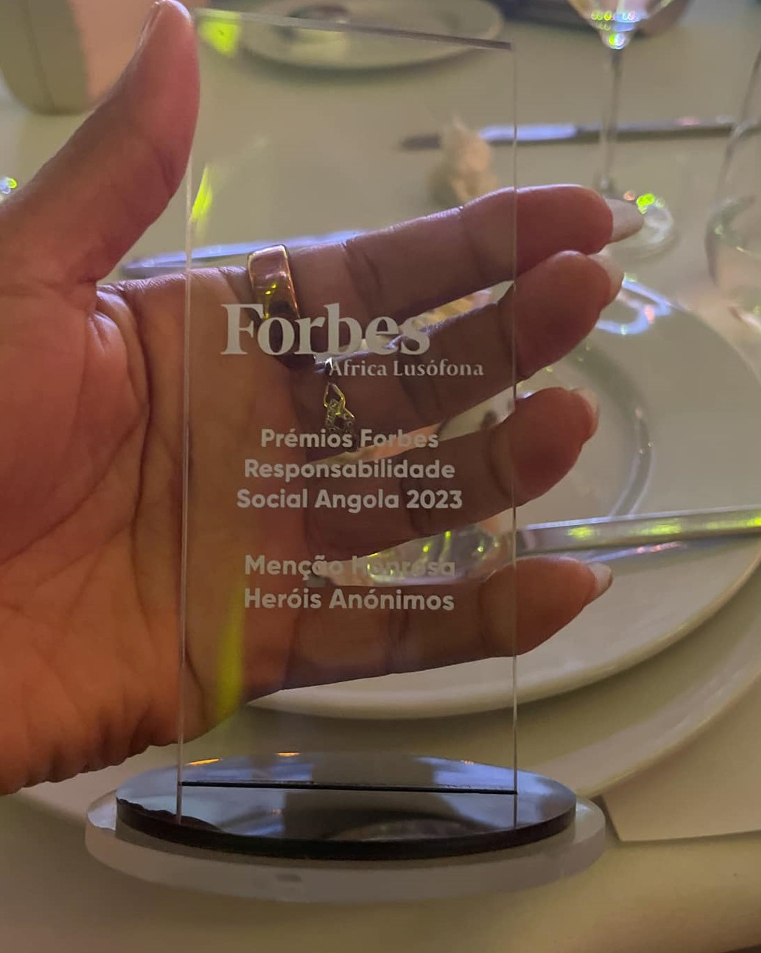 ANGOLA RESCUE premiada pela Forbes África Lusófona