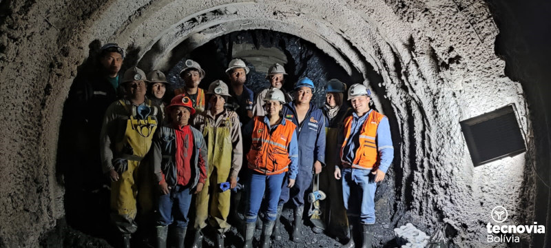 Tecnovia Bolívia construiu túnel hidráulico em San José