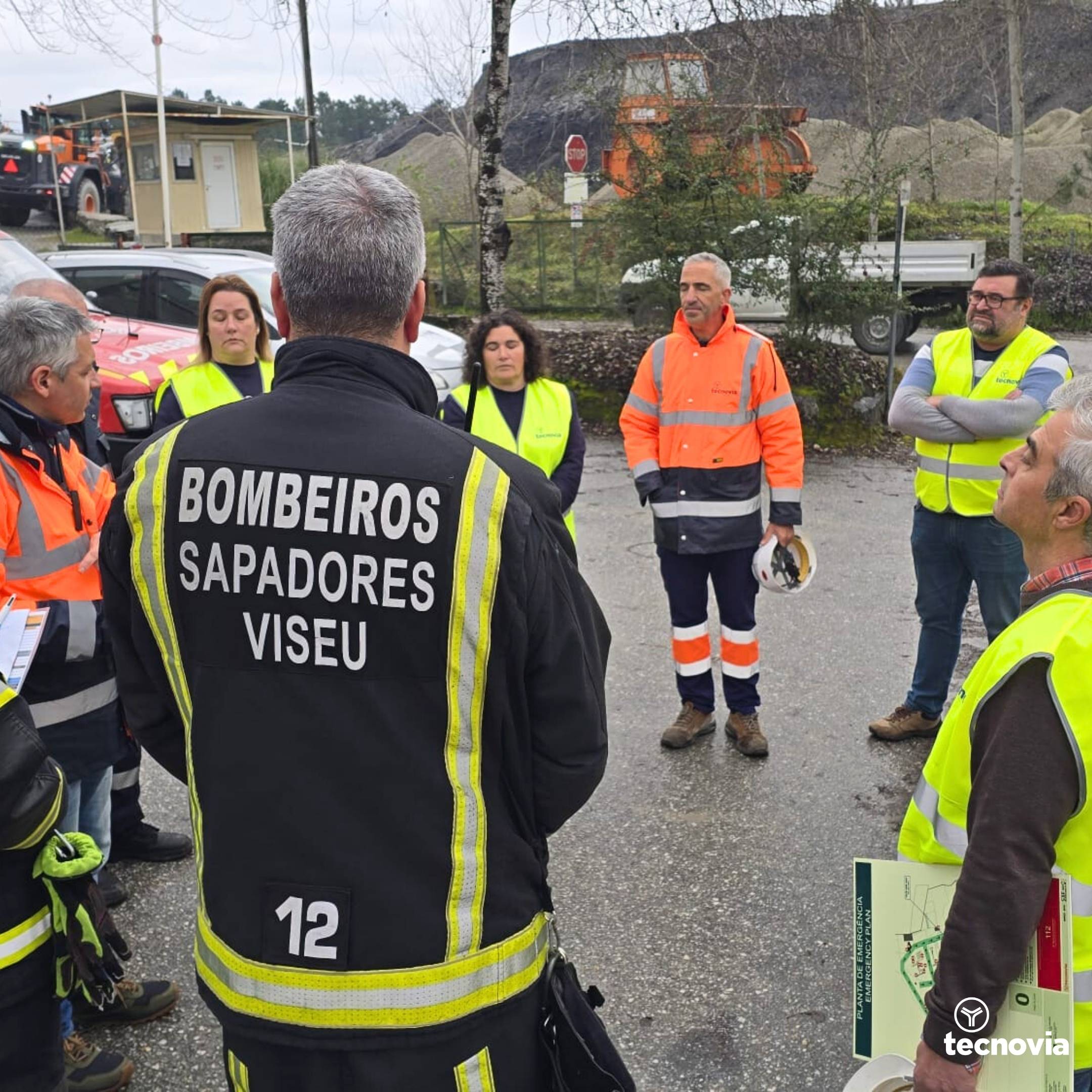 Tecnovia realiza simulacro de emergência no Centro Industrial de Viseu