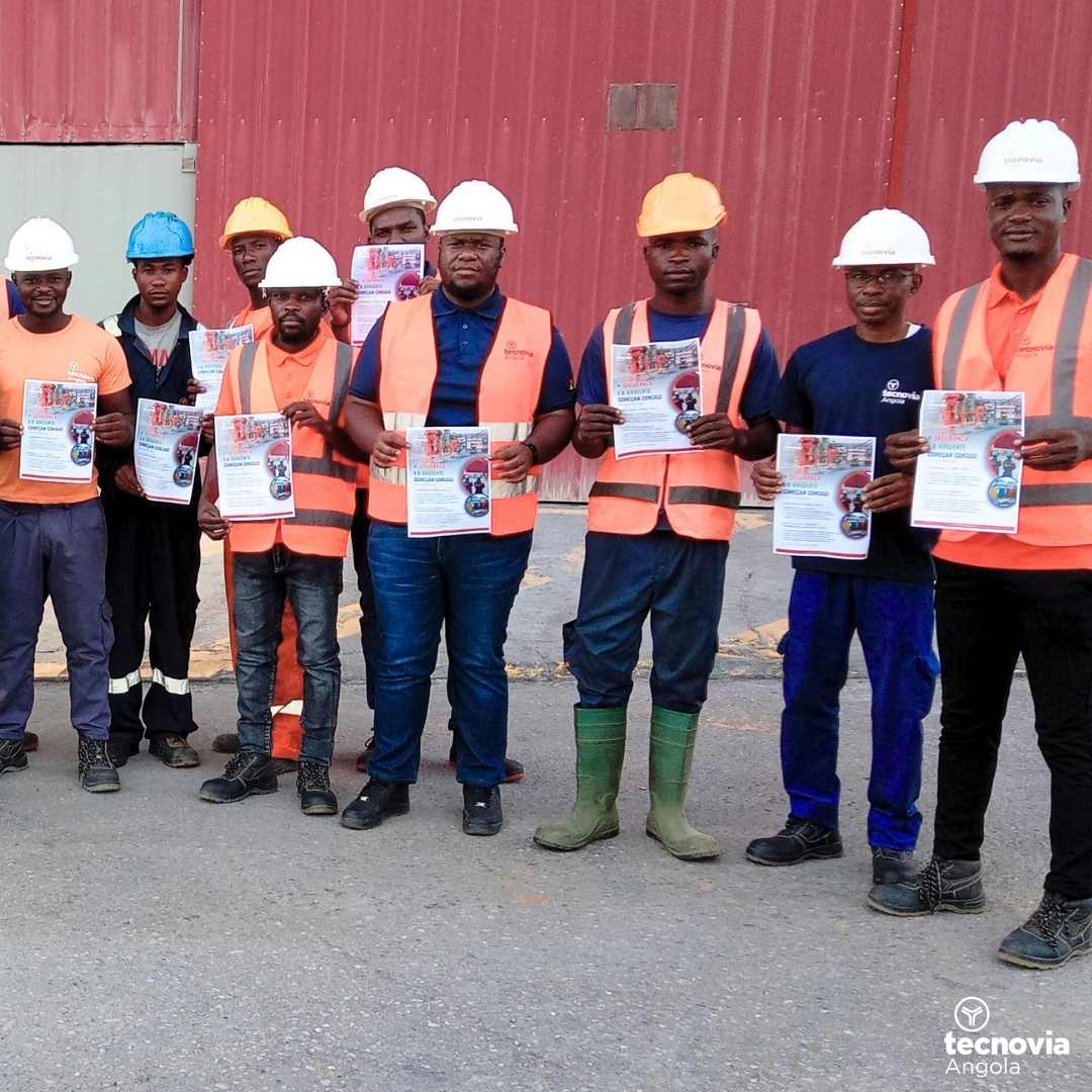 Tecnovia Angola com o lema: mais segurança, mais consciência