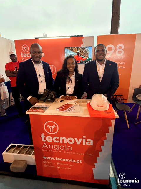 Tecnovia Angola reforça presença na Expo Cabinda 2026